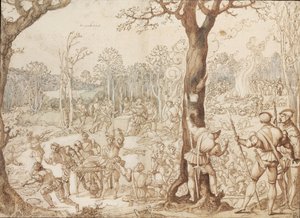 ゲームの共有、1525-1535 作： Bernard van Orley