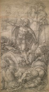 キリストの復活 作： Bernard van Orley