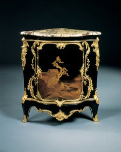 ルイ15世のエンコイニュアのペアの1つ、1750年頃 作： Bernard van Risenburgh II