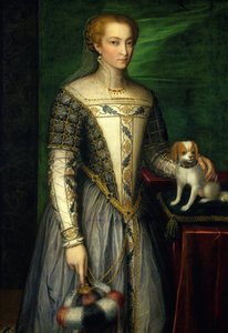 女性の肖像画、1560年代後半。 作： Bernardino Campi