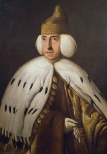Retrato do Doge Ludovico Manin (1725-1802), pintura de Bernardino Castelli (1750-1810) 作： Bernardino Castelli