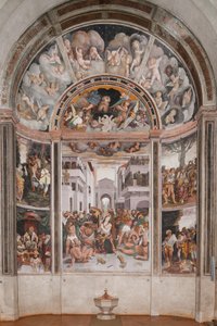 聖カタリナの殉教 (フレスコ画) 作： Bernardino Lanino