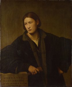 ステファノ・ナニの肖像、1528年 作： Bernardino Licinio