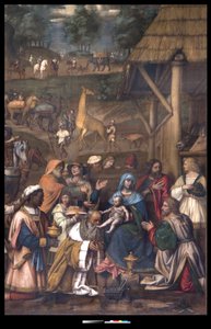 賢者の礼拝、1513 作： Bernardino Luini