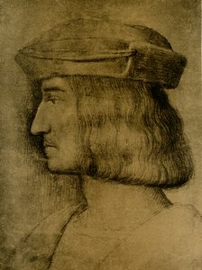 男性のポートレート 作： Bernardino Luini