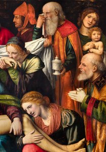 ミラノ、サン ジョルジョ アル パラッツォ教会、ベルナルディーノ ルイーニ、デポジション 作： Bernardino Luini
