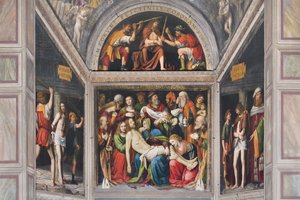 キリストの受難、1516年 作： Bernardino Luini