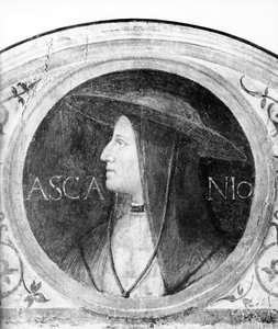 枢機卿アスカニオスフォルツァの肖像 作： Bernardino Luini