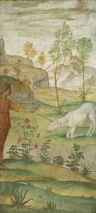 プロクリスとユニコーン 作： Bernardino Luini