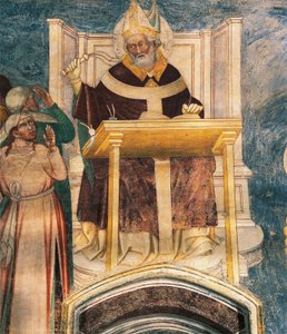 ベルナルディーノ・ルイーニ作「聖アンブローズ」（1480年頃～1532年頃） 作： Bernardino Luini