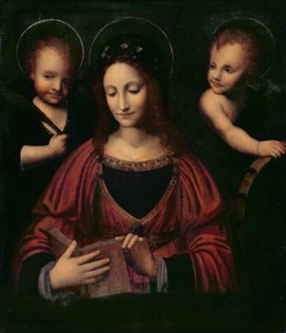 アレクサンドリアの聖カタリナ 作： Bernardino Luini