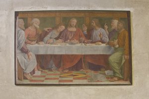 最後の晩餐 作： Bernardino Luini