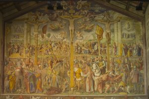 キリストの受難、1519年 作： Bernardino Luini