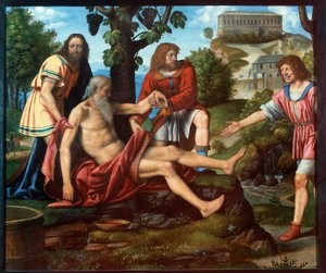 The Scorn of Cam 作： Bernardino Luini