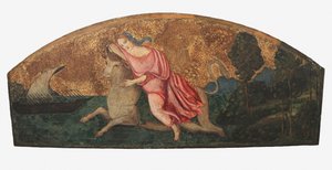 エウロパのレイプ、約。 1509年。 作： Bernardino Pinturicchio