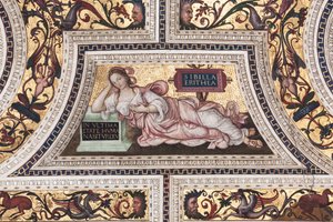 エリトリアのシビュル、『シビュル』の詳細（フレスコ画 作： Bernardino di Betto Pinturicchio