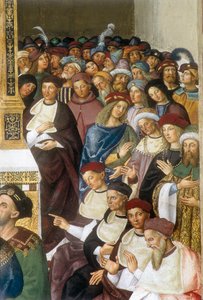 Vie du pope Pio (Pie) II (Enea Silvio Piccolomini) 作： Bernardino di Betto Pinturicchio