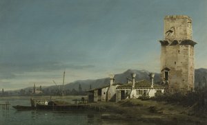 マルゲーラの塔 作： Bernardo Bellotto