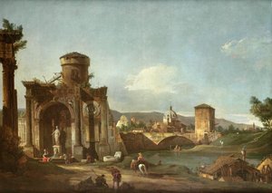 不明な画像 作： Bernardo Bellotto
