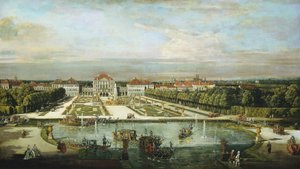 ニンフェンブルク宮殿、ミュンヘン 作： Bernardo Bellotto and Workshop