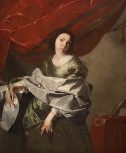 セントルシア、1645～1648年頃。 作： Bernardo Cavallino