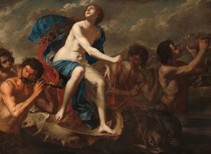 ガラテアの勝利、c。 1650年。 作： Bernardo Cavallino