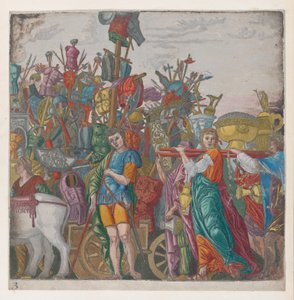 シート 3: 戦争の戦利品、『ジュリアス シーザーの勝利』より、1599., 1599.