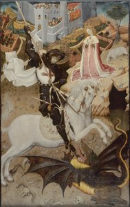 ドラゴンを殺すセントジョージ、1434-35