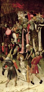 聖ジョージの迫害。 1435年頃（パネルに油彩）