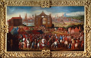 Triumphal Festivities (キャンバスに油彩) 作： Bernardo Polo