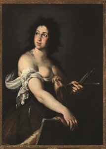 絵画の寓意 絵画の寓意、1635年。 作： Bernardo Strozzi