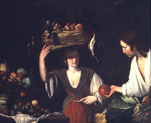 フルーツセラー 作： Bernardo Strozzi