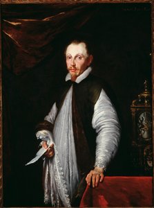 オッタビアーノ・ラグジ枢機卿の肖像（油彩・キャンバス 作： Bernardo Strozzi