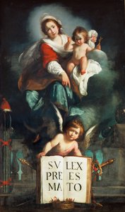正義のマドンナ 作： Bernardo Strozzi