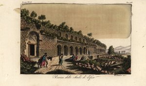 ギリシャ、エフェソスのスタジアムの遺跡 作： Bernardoni Bernardoni