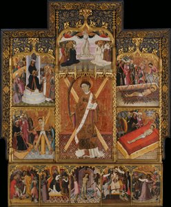 セントビンセントの祭壇画 作： Bernat Martorell