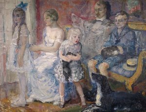 フォルケスタッド家 作： Bernhard Dorotheus Folkestad