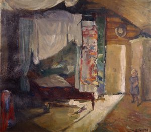 四柱式ベッド 作： Bernhard Dorotheus Folkestad