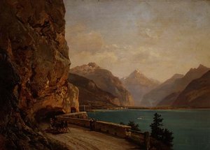 イタリアの湖 作： Bernhard Muhlig
