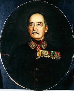 フリードリッヒ・ヴィルヘルム・フェルディナンド・リッター・フォン・ブライトハウプトの肖像 1870年頃（油彩・キャンバス） 作： Berta von Breithaupt