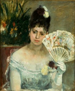 オーバル 作： Berthe Morisot