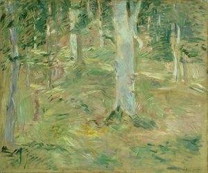 コンピエーニュの森 作： Berthe Morisot
