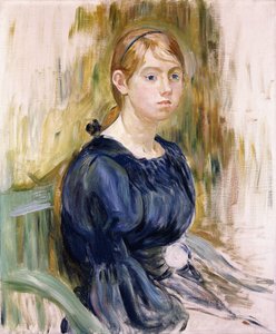 ジーニー・ゴビラード、1895 作： Berthe Morisot