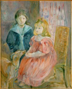 ガブリエル・トーマスの子供たち 作： Berthe Morisot