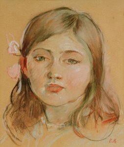 ジュリーの肖像 作： Berthe Morisot