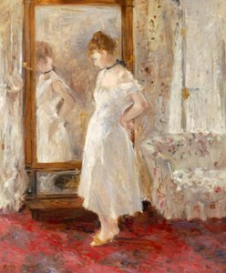ベルト・モリゾ（1841-1895）の「プシュケ」（1876年）。 作： Berthe Morisot