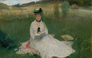 読書、1873年。