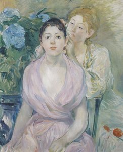 オルテンシア、または2人の姉妹、1894 作： Berthe Morisot