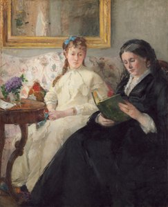 アーティストの母と妹、18691870。