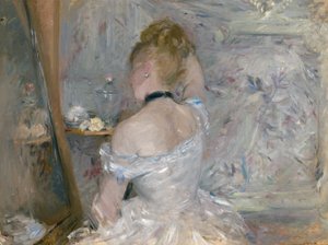 トイレの女 作： Berthe Morisot